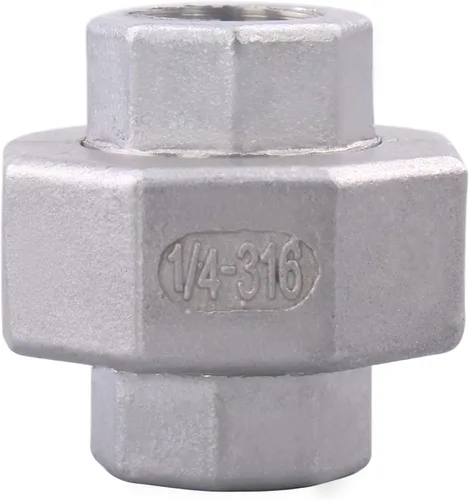 Miniatura 10 de Unión de accesorios de tubería fundida - 1" NPT hembra montaje acero inoxidable 304, clase 150