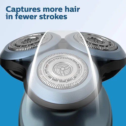 Miniatura 6 de Cabezales de afeitado Philips Norelco genuinos SH60/72 compatibles con la serie de afeitadoras Norelco 6000