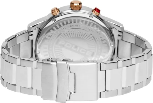 Miniatura 2 de Police Reloj de cuarzo para hombre con correa de acero inoxidable PL.15523JS02M, plata, pulsera, plateado, Pulsera