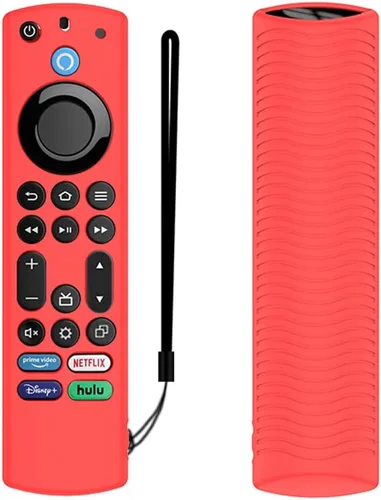 Miniatura 9 de Funda para control remoto de voz, funda de silicona compatible con Insignia Firetv Omni Series o TV 4, ligera, antideslizante, a prueba de golpes