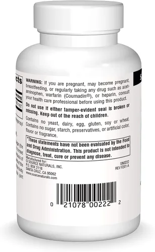 Miniatura 2 de Source Naturals N-A-G N-acetil glucosamina para soporte articular y revestimiento intestinal* - 500 mg - 60 tabletas