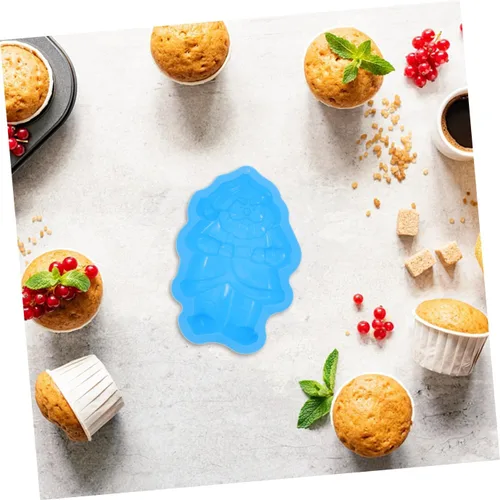 Miniatura 7 de Molde de silicona para hornear, molde de chocolate de Navidad, moldes de silicona para hornear, molde de pastel de Papá Noel, molde de jabón