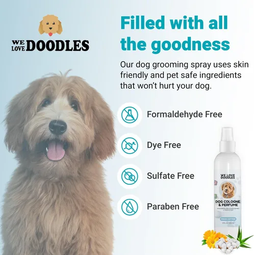 Miniatura 3 de Colonia y perfume para perros, desodorizante, de larga duración después del baño, desodorante para perros malolientes, pawfume para mascotas