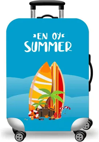 Miniatura 22 de WUJIAONIAO Funda para Equipaje de Viaje Funda para Maleta Equipaje Protector 18-32 Pulgadas, Moda