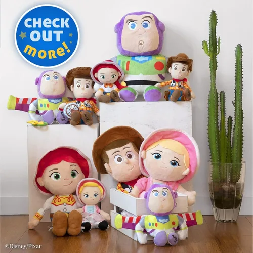Miniatura 6 de Disney Baby Toy Story Juguetes para niños Buzz Lightyear Muñeco de 8 Pulgadas de Peluche Suave, Disney Pixar Peluches para Niños, Juguetes Disney