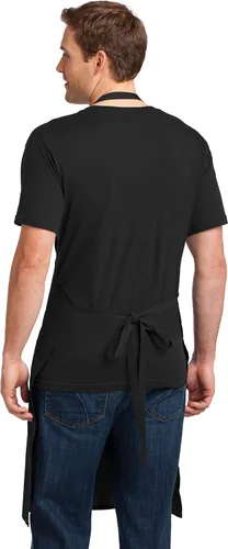 Miniatura 4 de Delantal personalizado con texto en inglés "Add a name", diseño bordado, delantales extra largos para adultos, 25 pulgadas de ancho x 34.5 pulgadas
