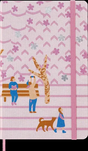 Miniatura 41 de Moleskine Edición Limitada Sakura - Cuaderno, tapa dura, grande (5 x 8.25 pulgadas), a rayas/con líneas, Caja de Coleccionista Premium Swan