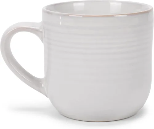 Miniatura 2 de Elanze Designs Taza de café de cerámica con esmalte reactivo brillante de 17 onzas líquidas para la cocina de todos los días, grado alimenticio