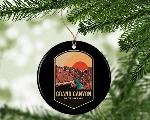 Miniatura 2 de Adorno del Parque Nacional del Gran Cañón – Regalo del Parque Nacional del Gran Cañón – Adorno de Navidad del Gran Cañón – Decoración del Parque
