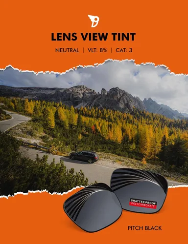 Miniatura 4 de PRO+ Lentes de repuesto de policarbonato y kits de goma para gafas de sol Oakley Half Jacket Series