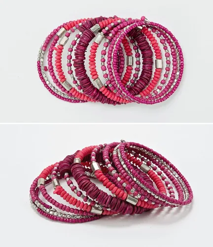 Miniatura 4 de SPUNKYsoul Pulsera bohemia hecha a mano con resorte en espiral para mujer, Metal