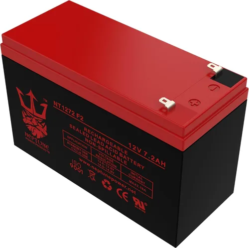 Miniatura 4 de Batería de 12 V SLA Recargable Reemplazo para Verizon FiOS PX12072-HG – Paquete de 2 (12V 7.2Ah F2)