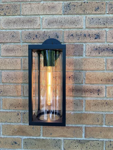 Miniatura 3 de Muskoka Lifestyle Products Highland - Aplique de pared para exteriores, luz al aire libre, luz impermeable para exteriores, juego de dos