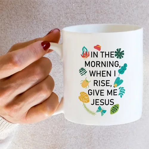 Miniatura 47 de Retreez Taza divertida – This Girl Runs on Coffee + Jesus - Tazas de café de cerámica de 11 onzas – Divertido, sarcasmo, sarcástico, motivacional