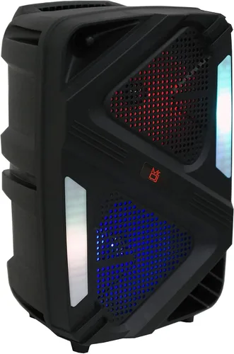 Miniatura 6 de Mr. Dj BRAVO Dual 6.5 "portátil PA DJ activo Bluetooth TWS altavoz 1000 vatios LCD/MP3/USB/micro SD