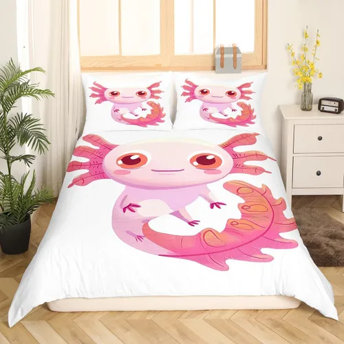 Miniatura 15 de Erosebridal Funda de edredón de pingüinos tamaño Queen, juego de ropa de cama de pingüinos negros y blancos, funda de edredón de animales lindos