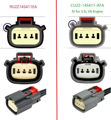 Miniatura 5 de MAMIKO Arnés de Conector Pigtail de Bobina de Encendido CU2Z-14S411-AFA para Ford Expedition F150 Explorer Flex Lobo Taurus Transit-150 Transit-250