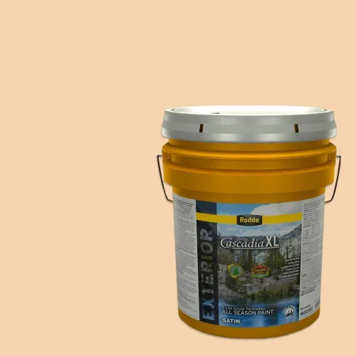 Miniatura 300 de Rodda Paint CASCADIA ZERO - Pintura plana e imprimación para interiores en uno, cuarto de galón, crema de ballet
