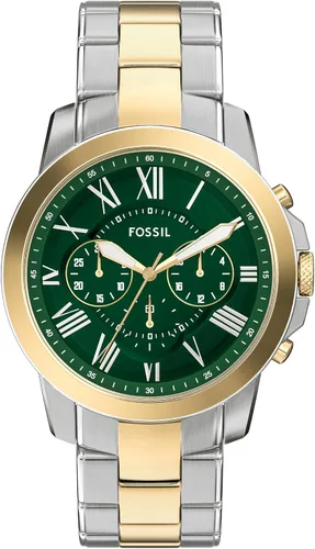 Miniatura 15 de Fossil Men's Watch, Grant Quartz Stainless Steel Chronograph Watch for Men