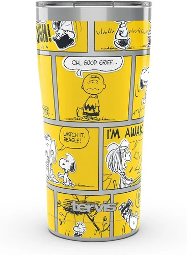 Miniatura 13 de Tervis Peanuts™ - Vaso aislado 70th Comic Strip de 16 onzas, transparente
