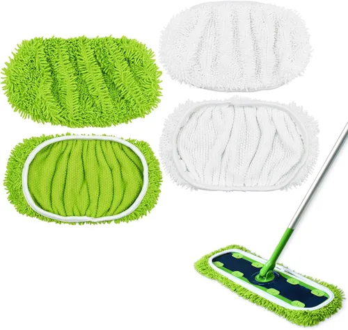Almohadillas XL para trapeador compatibles con Swiffer XL Sweeper, paños de barrido secos extra grandes, repuestos de almohadillas húmedas XL, paños
