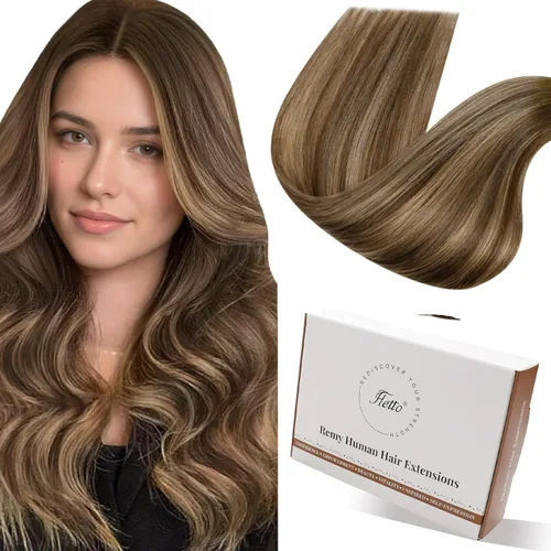 Miniatura 35 de Hetto - Extensiones de cabello humano real para coser, color negro azabache, #1, 12 pulgadas, 2.47 onzas Adhesivo suave, fuerte, uso diario