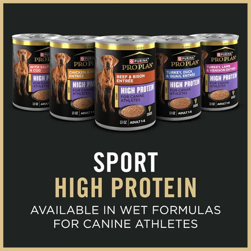 Miniatura 7 de Purina Pro Plan Alimento para perros con alto contenido de proteínas, bocadillos pequeños, fórmula SPORT 27/17 de cordero y arroz, bolsa de 37.5