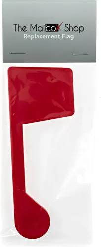 Miniatura 2 de Bandera de repuesto para buzón Rubbermaid y Gibraltar – Supera la bandera original y se instala fácilmente sin necesidad de herramientas – Se adapta