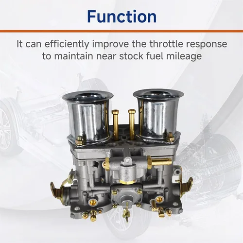 Miniatura 5 de GXYWADY Repuesto de carburador de 2 barriles para VW Beetle Bug Fiat Weber Engine 40 IDF Carb