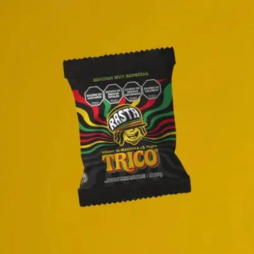 Miniatura 2 de THEARG RASTA Trico Alfajor 3.53 oz – Maicena Alfajor argentina de triple capa con pistacho, frutas tropicales y bayas rojas, relleno de Dulce