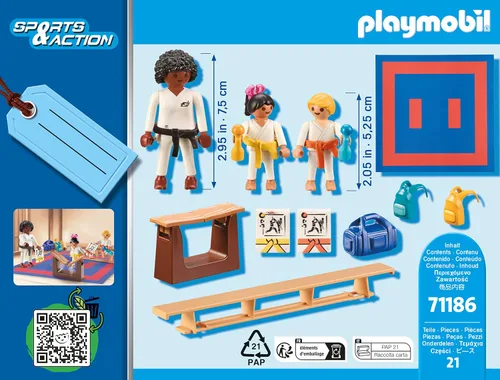 Miniatura 2 de Playmobil 71186 Entrenamiento de Karate