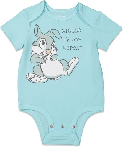 Miniatura 4 de Disney Bambi Lion King Mickey Minnie Mouse Winnie the Pooh Princess Dumbo - Paquete de 3 mamelucos para bebés recién nacidos a bebés