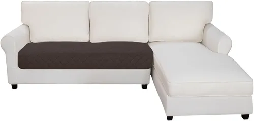 Miniatura 13 de Easy-Going - Fundas para sofá seccional en forma de "L" para perros, funda reversible para sofá, funda para chaise longue, protector de muebles