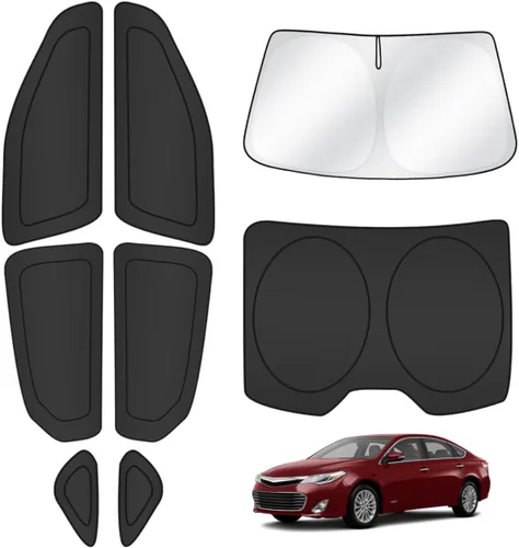 Miniatura 53 de T TGBROS Parasol para parabrisas para Honda Civic 2022-2025 2026, parasol grueso con bloqueo UV y opaca, para privacidad, plegables, 8 accesorios
