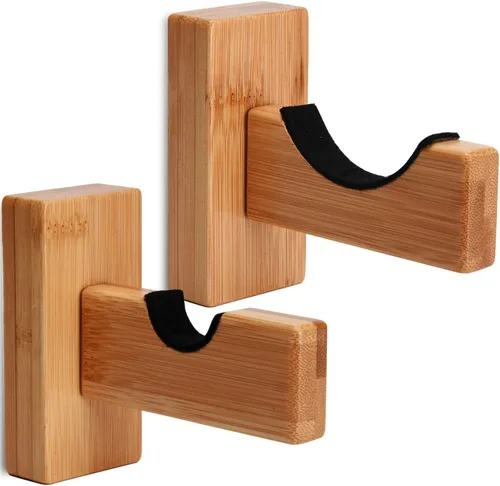 Miniatura 10 de TOBWOLF 2 vitrinas para bates de béisbol, soporte para colgar bates de béisbol, soporte horizontal para bates de béisbol de montaje en pared