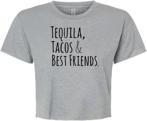 Miniatura 25 de Women's Screen Printed Crop Tee, Shirts With Sayings