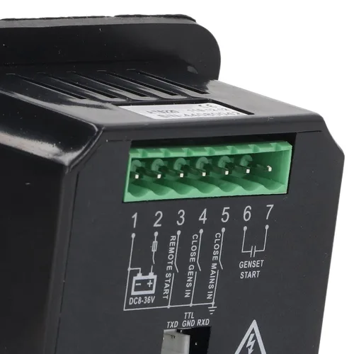 Miniatura 3 de Controlador automático 30-300V del ATS del interruptor de transferencia para la conmutación de energía del generador