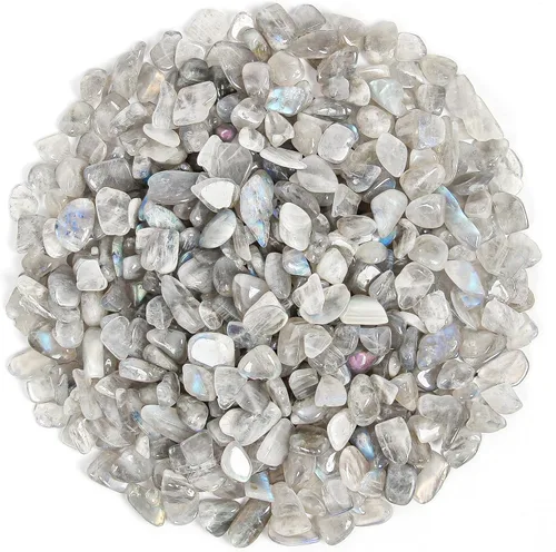 Miniatura 8 de Fragmentos de piedras de cristal mezclado natural de 1.1 libras - Piedras preciosas de cristal curativo triturado para brujería, rocas decorativas