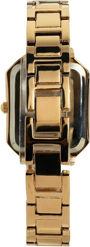 Miniatura 8 de TIME100 Juego de reloj rectangular para mujer con pulsera, cadena y 4 pares de aretes, caja de regalo rosa con cremallera W50893L