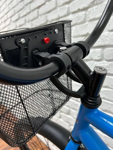 Miniatura 8 de AlveyTech Cesta de alambre frontal universal con accesorios de montaje de liberación rápida para bicicletas y scooters – Cestas de bicicleta grandes