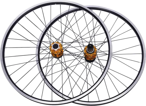 Miniatura 11 de Fit7 Ruedas de bicicleta – Freno de disco de 27.5/29 pulgadas, ruedas delanteras y traseras de bicicleta de montaña de liberación rápida para Buje