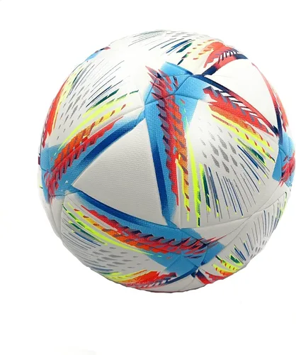 Balón de fútbol de calidad de liga de calidad de Copa del Mundo, tamaño 5, balón de partido termalmente unido - peso oficial de partido - cuero PU