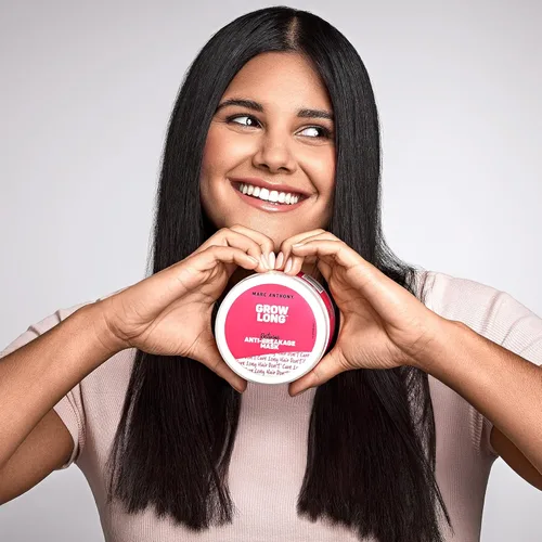 Miniatura 7 de Marc Anthony Acondicionador sin enjuague en spray y desenredante, mascarilla para el cabello largo con biotina y crecimiento largo, para cabello
