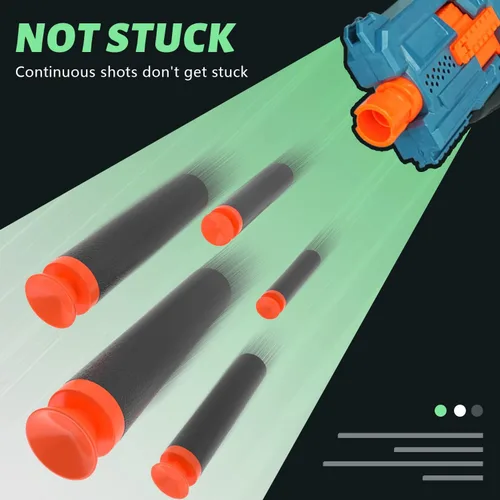 Miniatura 4 de TORMEN Dardos estándar de repuesto, compatibles con pistolas de juguete Nerf Elite Series Blasters