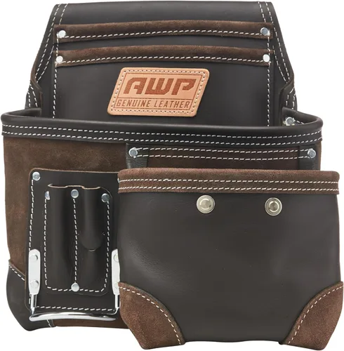 Miniatura 16 de Bolsa de herramientas AWP, bolsa de herramientas para electricista, organizador multibolsillo profesional premium
