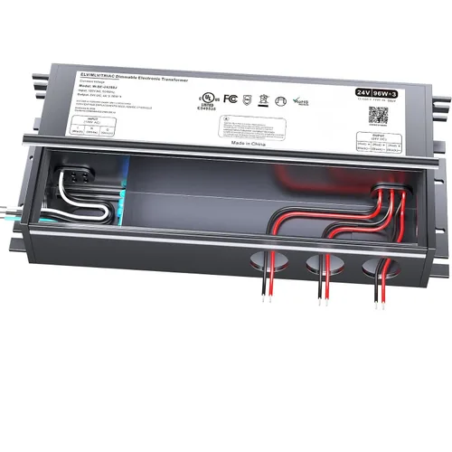 Miniatura 9 de Controlador LED regulable de 60 W 12 V para atenuador Lutron y Leviton, transformador de fuente de alimentación de CA a CC Triac/ELV/MLV para tira