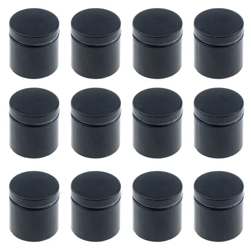 Miniatura 8 de Antrader Paquete de 12 Soportes Separadores de Vidrio de Acero Inoxidable de 3/4" x 1-1/5", Separadores de Pared Clavos de Ferretería Publicitarios