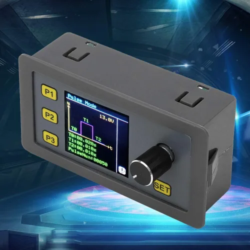 Miniatura 5 de Generador de pulsos PWM Módulo ajustable 4-20mA 2-10V Generador de señal con pantalla LCD para calibración de prueba de función