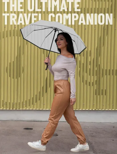 Miniatura 84 de REPEL Windproof Travel Umbrella - Compact & Withstands Winds up to 85MPH , Strongest Premium Auto Folding Umbrella for Rain and Sun - Durable, Light