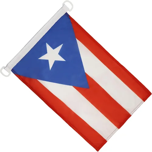 Miniatura 2 de AZ FLAG Bandera náutica de Puerto Rico 18'' x 12'' - Banderas de Puerto Rico 11.8 x 17.7 in - Banner de 12 x 18 pulgadas para barco
